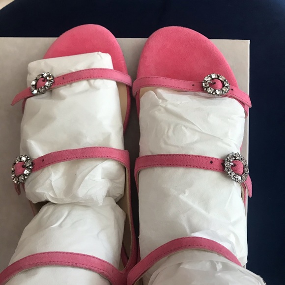 Jimmy Choo Naia Suede crystal shoes BNIB! - Picture 8 of 9